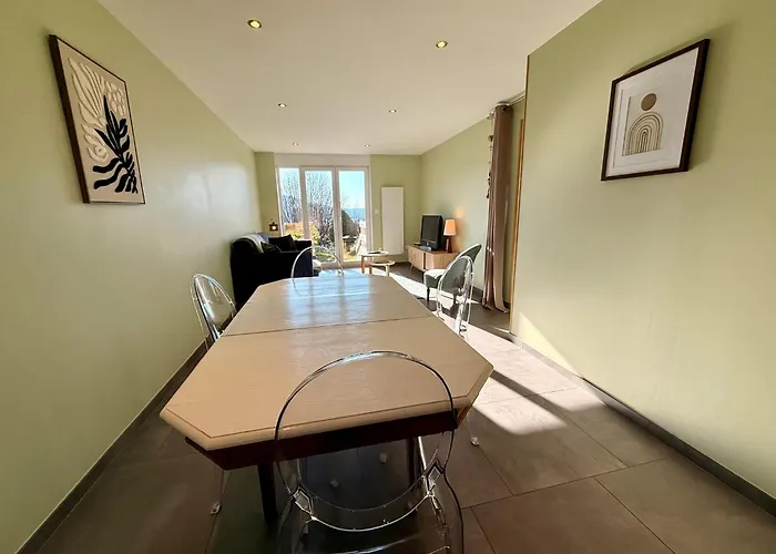 Appartement Le Jardin Idyllique - Sauna - Vue