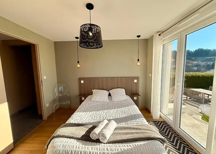 Le Jardin Idyllique - Sauna - Vue Appartement