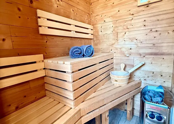 Le Jardin Idyllique - Sauna - Vue