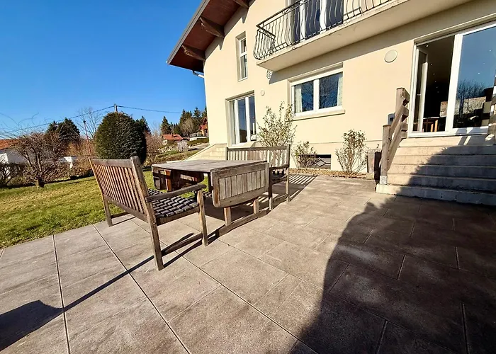 Le Jardin Idyllique - Sauna - Vue Appartement *